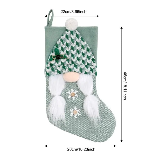 Julstrumpa Tomte, 46 cm – Tomte rutig fot