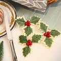 Julkristtorn Blad med Bär